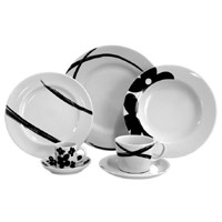 Aparelho de Jantar, Chá e Café Flowers Bravo - 42 peças